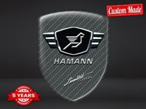 Hamann Badges Emblèmes Auto Limité Résistants Qualité